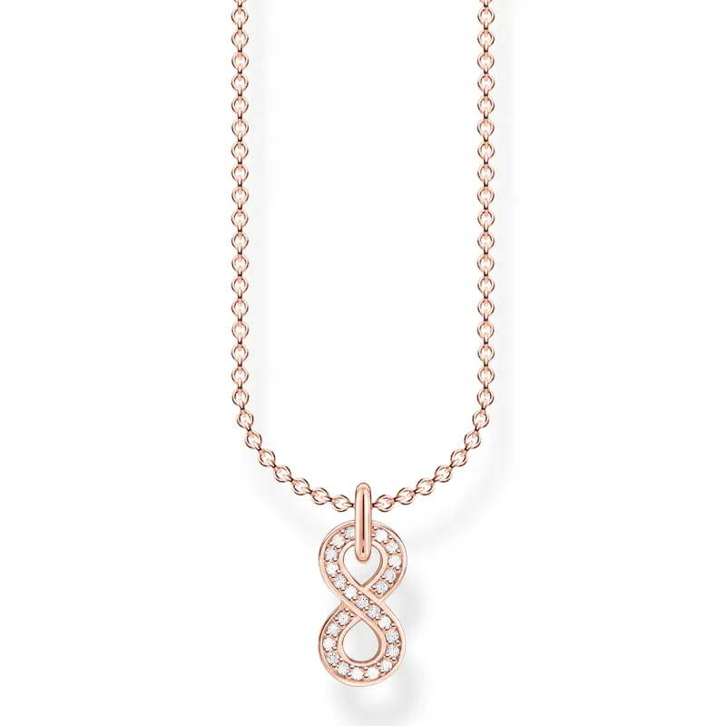 Halsband Infinity Roséguld – KE2067-416-14>Thomas Sabo Online