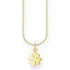 Halsband Klöverblad Guld – KE2037-413-39>Thomas Sabo Online