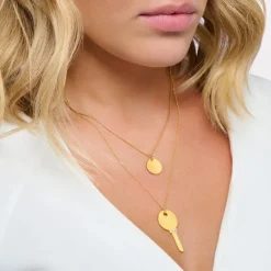 Halsband med Hängsmycke Guld – KE1958-413-39>Thomas Sabo Clearance