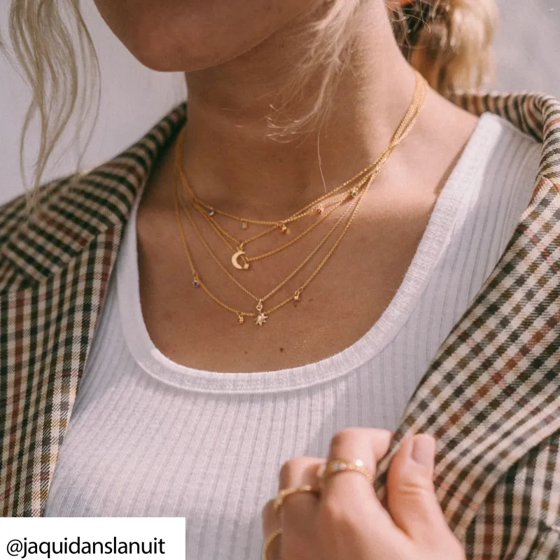 Halsband Måne Guld – KE2051-413-39>Thomas Sabo Hot