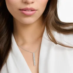 Halsband Silver KE2117-051-14-L45V (Mega Kampanj)><noscript><img width=