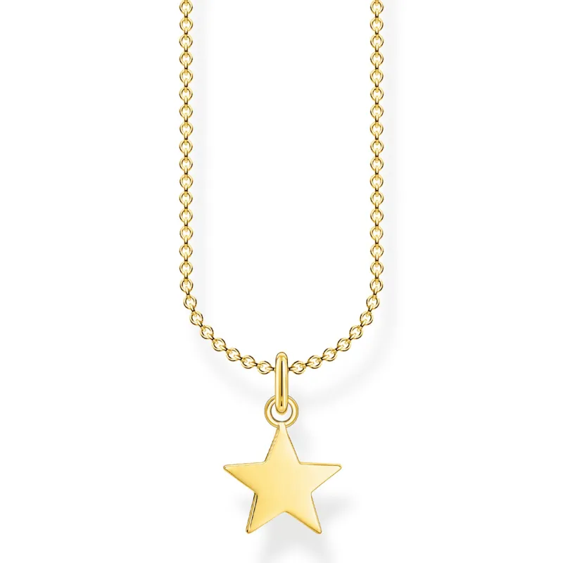 Halsband Stjärna Guld – KE2053-413-39>Thomas Sabo Clearance