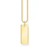 Halsband tag guld – KE2141-413-39 (MEGA KAMPANJ)>Thomas Sabo Online