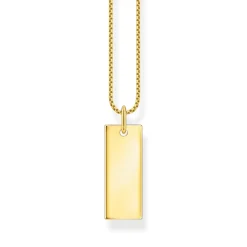 Halsband tag guld – KE2141-413-39 (MEGA KAMPANJ)>Thomas Sabo Online