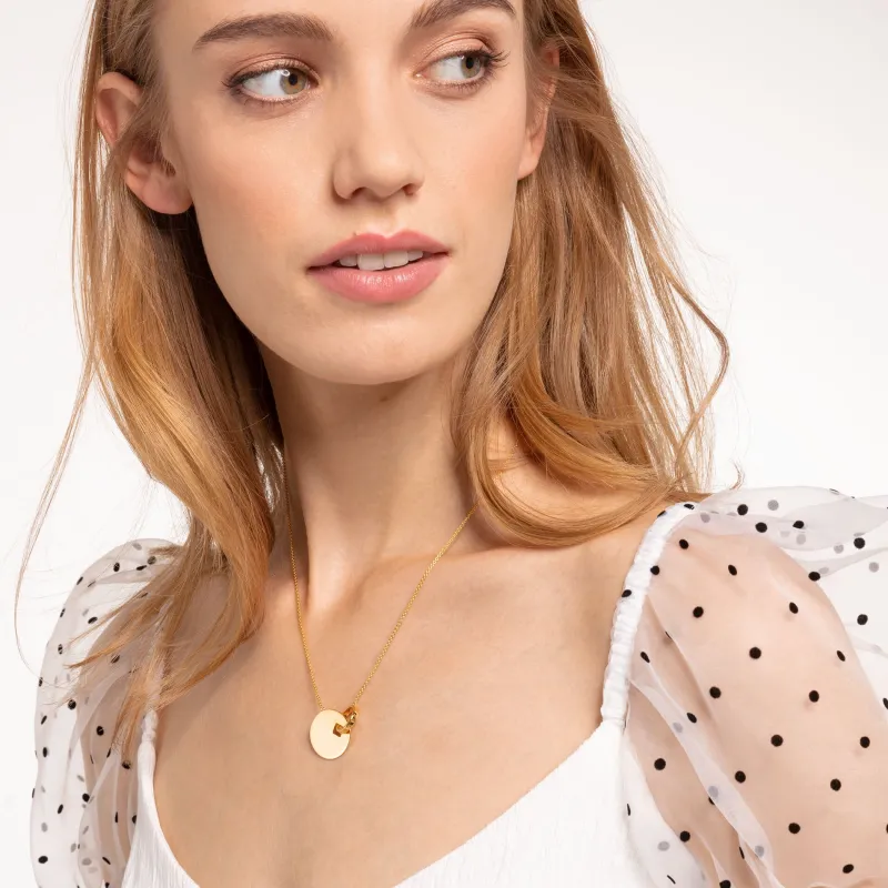 Halsband Together-Mynt med Ring Guld – KE1947-413-39 (MEGA KAMPANJ)>Thomas Sabo Clearance
