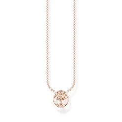 Halsband Tree of Love med vita stenar roséguld – KE2126-416-14>Thomas Sabo Hot