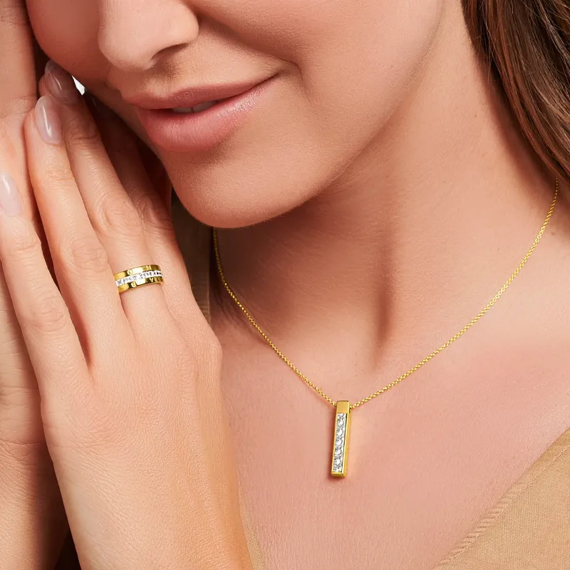 Halsband vita stenar pavé Guld- KE2113-414-14>Thomas Sabo Outlet