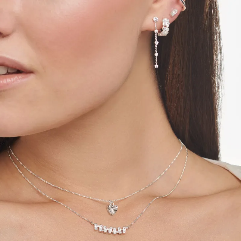 Halsband vita stenar silver – KE2095-051-14 (MEGA KAMPANJ)>Thomas Sabo New