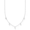 Halsband Vita Stenar Silver – KE2071-051-14>Thomas Sabo Hot