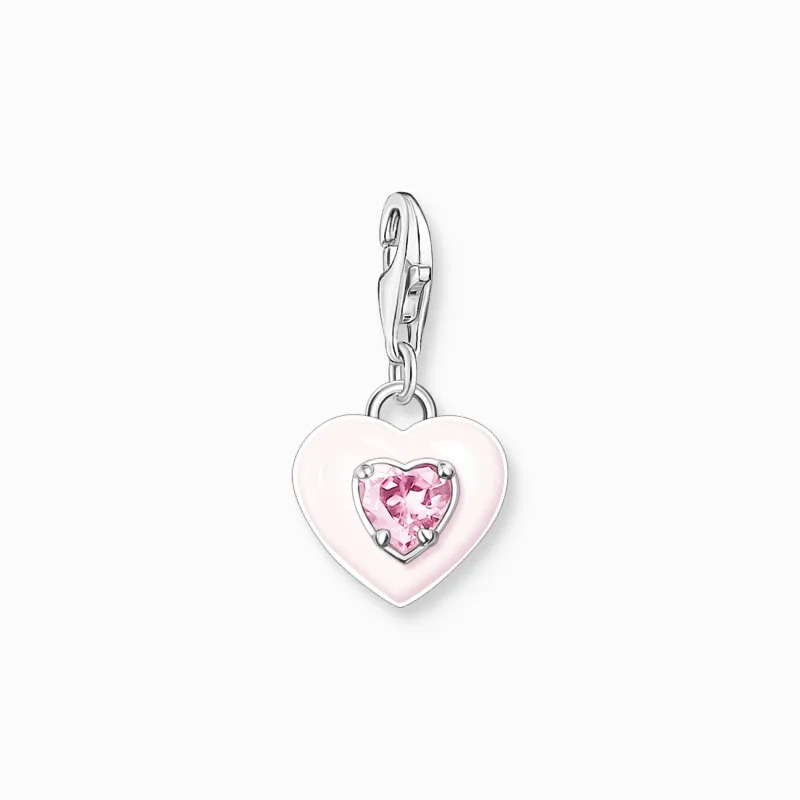 Hjärta med rosa stenar – 1915>Thomas Sabo Clearance