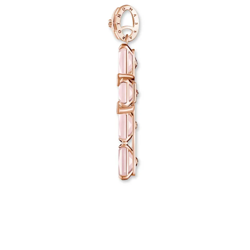 Hängsmycke Kors, Rosa Stenar Med Stjärna – PE890-417-9>Thomas Sabo New