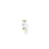 Individuellt Stiftörhängen Baguette Vit Sten Guld – H2185-414-14>Thomas Sabo New