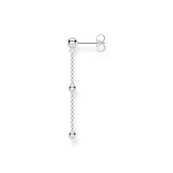 Individuellt Örhängen Kulor Med Vita Stenar Silver – H2149-051-14 (MEGA KAMPANJ)><noscript><img width=