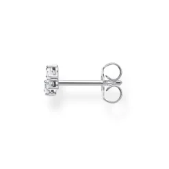 Individuellt Stiftörhängen Vita Stenar Silver – H2132-051-14><noscript><img width=