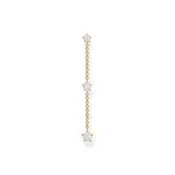 Individuellt Örhängen Vita Stenar Guld – H2150-414-14>Thomas Sabo Online