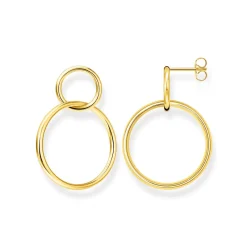 Örhängen Cirklar Guld – H2097-413-39>Thomas Sabo