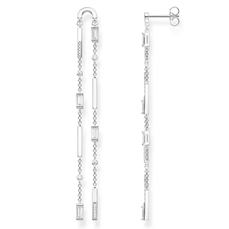Örhängen Kantiga Stenar med Baguetteslipning Långa – H2090-051-14 (MEGA KAMPANJ)>Thomas Sabo Online
