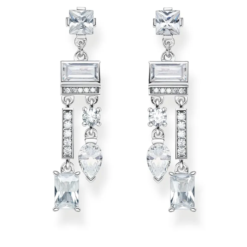Örhängen Vit Formblandning – H2070-051-14 (MEGA KAMPANJ)>Thomas Sabo Sale