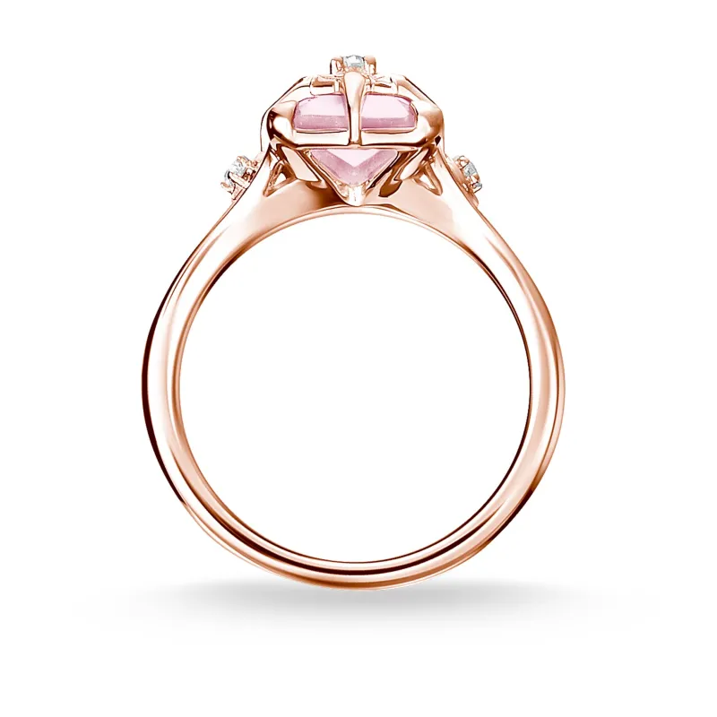 Ring Rosa Sten Med Stjärna – TR2288-417-9>Thomas Sabo New
