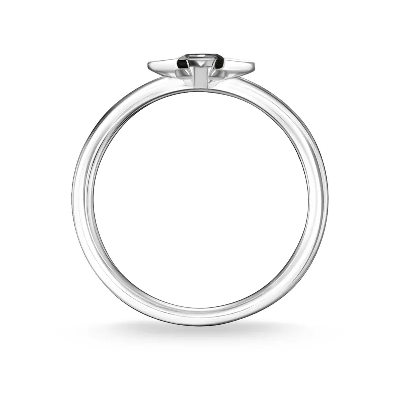 Ring Svarta Stenar Silver – TR2268-643-11>Thomas Sabo Hot