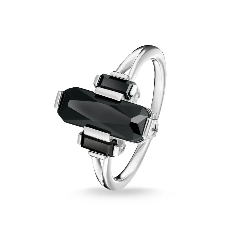 Ring Svarta Stenar- TR2267-641-11>Thomas Sabo Best
