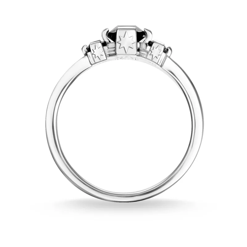 Ring Svarta Stenar- TR2267-641-11>Thomas Sabo Best
