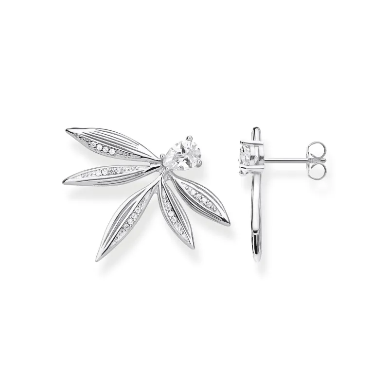 Stiftörhängen Blad Silver – H2106-051-14>Thomas Sabo Discount