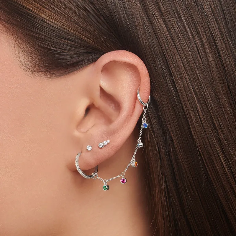 Stiftörhängen cirklar stora – H1947-051-14>Thomas Sabo New