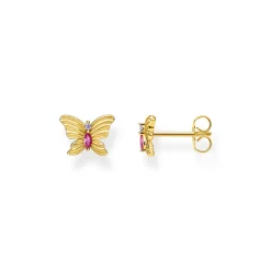 Stiftörhängen Fjäril Guld – H2100-995-7>Thomas Sabo Outlet