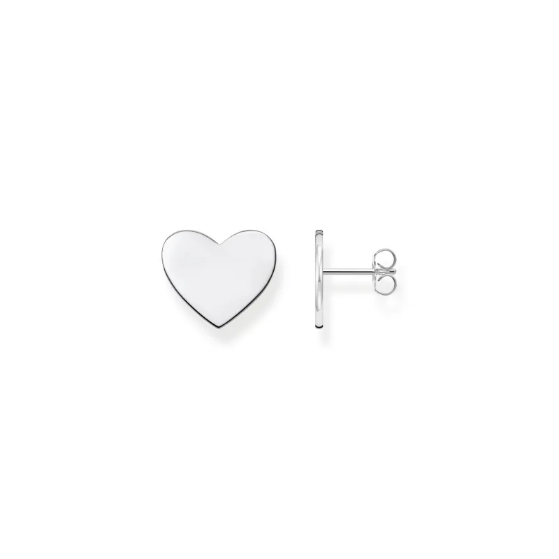 Stiftörhängen hjärta silver – H2202-001-21>Thomas Sabo Online