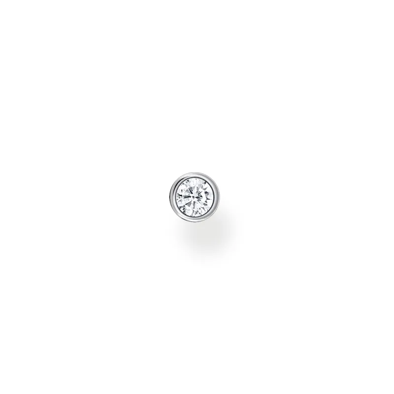 Stiftörhängen individuellt vit sten silver – H2136-051-14>Thomas Sabo Hot