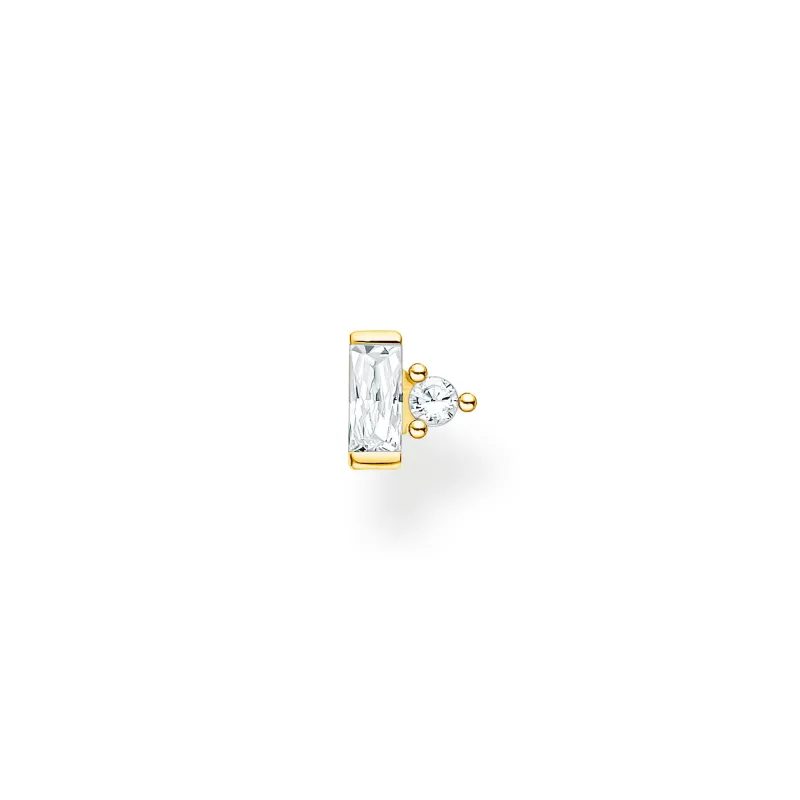 Stiftörhängen Individuellt Vita Stenar Guld – H2186-414-14 (MEGA KAMPANJ)>Thomas Sabo Outlet