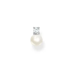Stiftörhängen individuellt pärla med vit sten silver – H2214-167-14 (MEGA KAMPANJ)>Thomas Sabo Best
