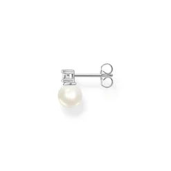 Stiftörhängen individuellt pärla med vit sten silver – H2214-167-14 (MEGA KAMPANJ)>Thomas Sabo Best