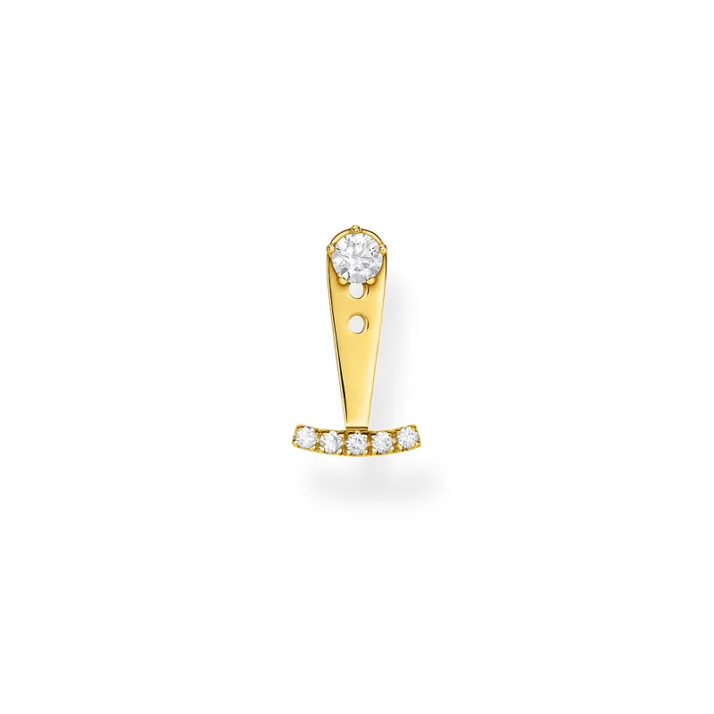 Stiftörhängen Individuellt Vita Stenar Guld – H2152-414-14 (MEGA KAMPANJ)>Thomas Sabo Sale