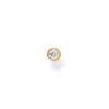 Stiftörhängen individuellt vit sten guld – H2136-414-14>Thomas Sabo Online
