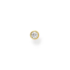 Stiftörhängen individuellt vit sten guld – H2136-414-14>Thomas Sabo Online