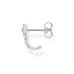 Stiftörhängen Individuellt Vita Stenar Silver – H2161-051-14>Thomas Sabo
