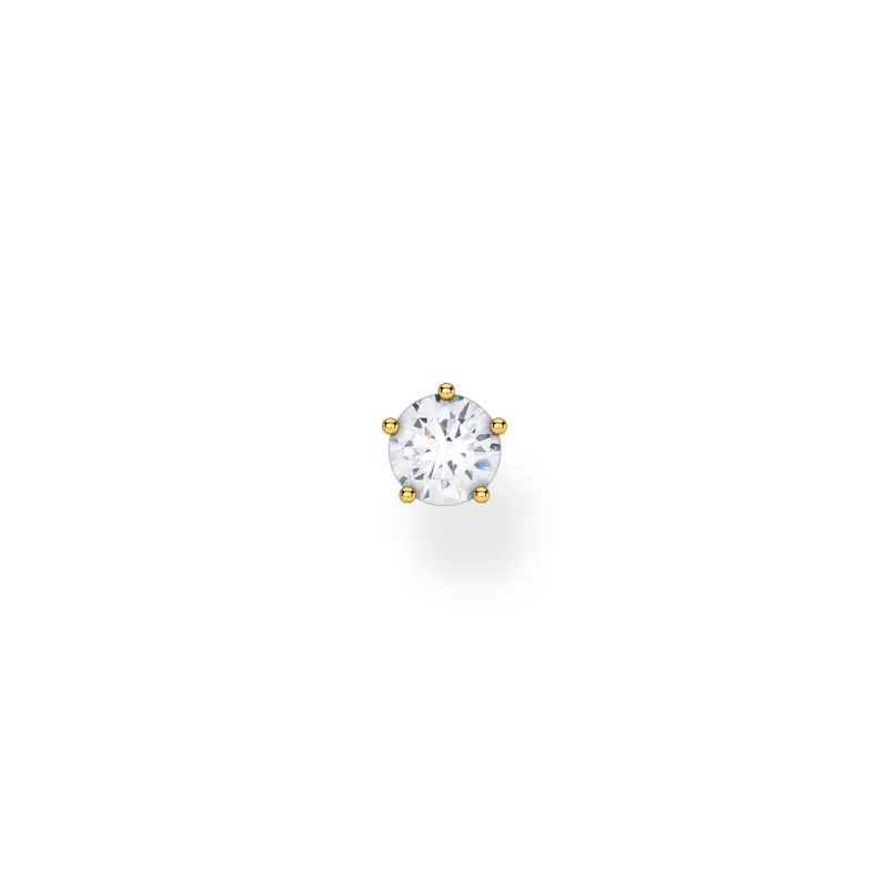 Stiftörhängen individuellt vit sten guld – H2148-414-14 (MEGA KAMPANJ)>Thomas Sabo Online