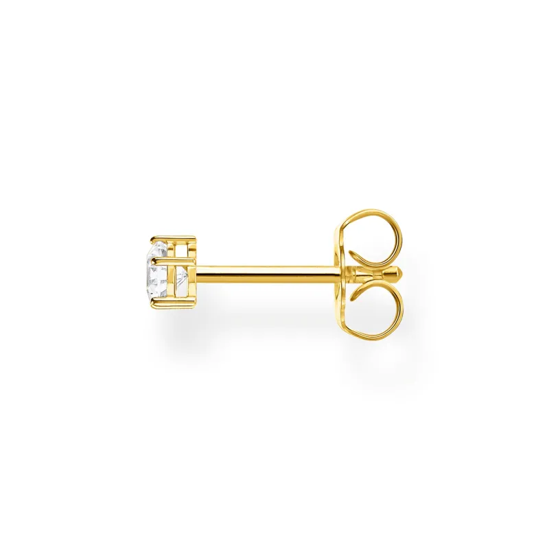 Stiftörhängen individuellt vit sten guld – H2148-414-14 (MEGA KAMPANJ)>Thomas Sabo Online