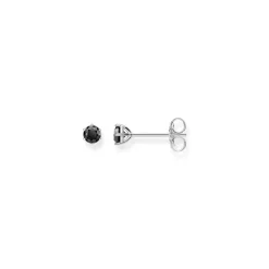 Stiftörhängen svart sten – H1964-051-11>Thomas Sabo Online