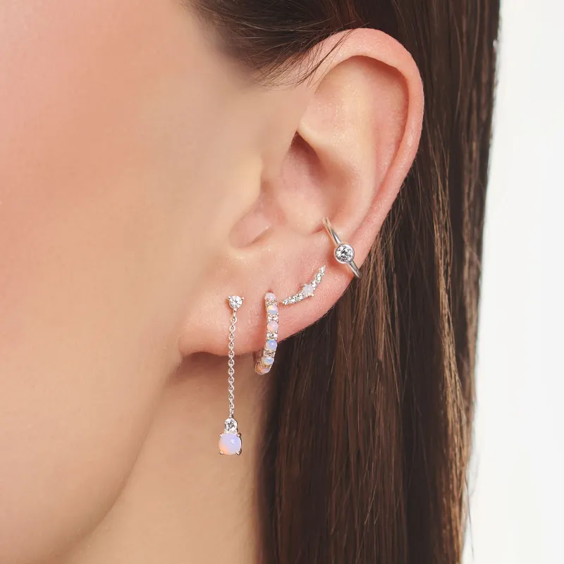 Stiftörhängen Vintage Opalfärgad Sten Rosa Skimrande – H2182-166-7>Thomas Sabo Best