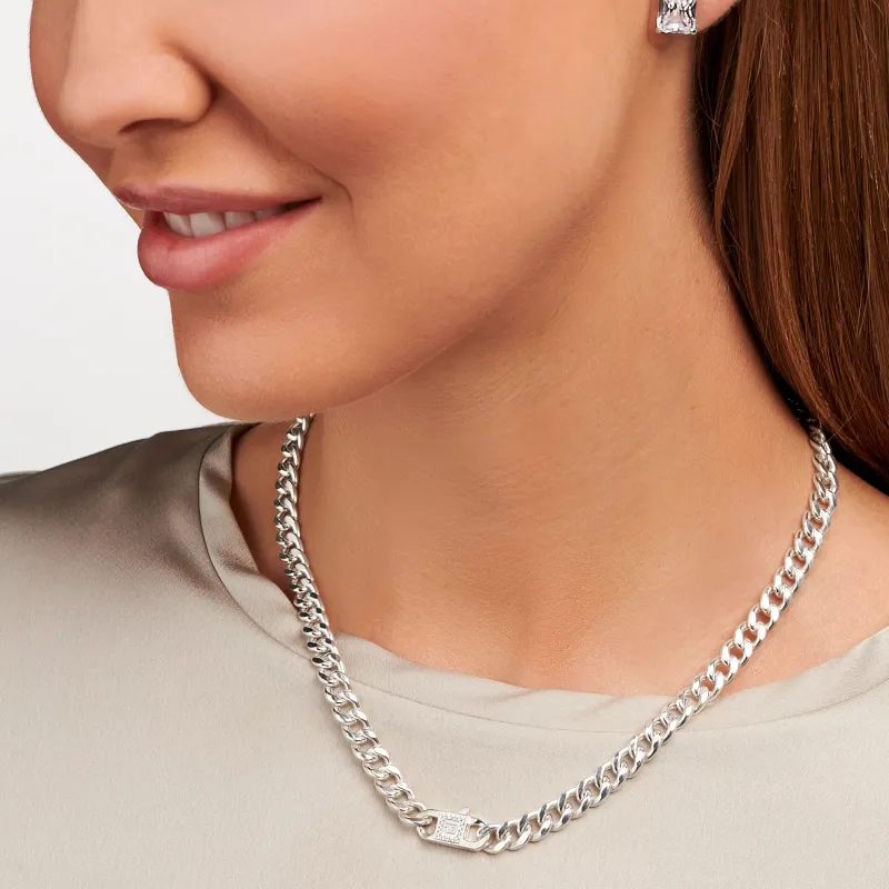 Stiftörhängen vit sten silver – H2201-051-14>Thomas Sabo Best