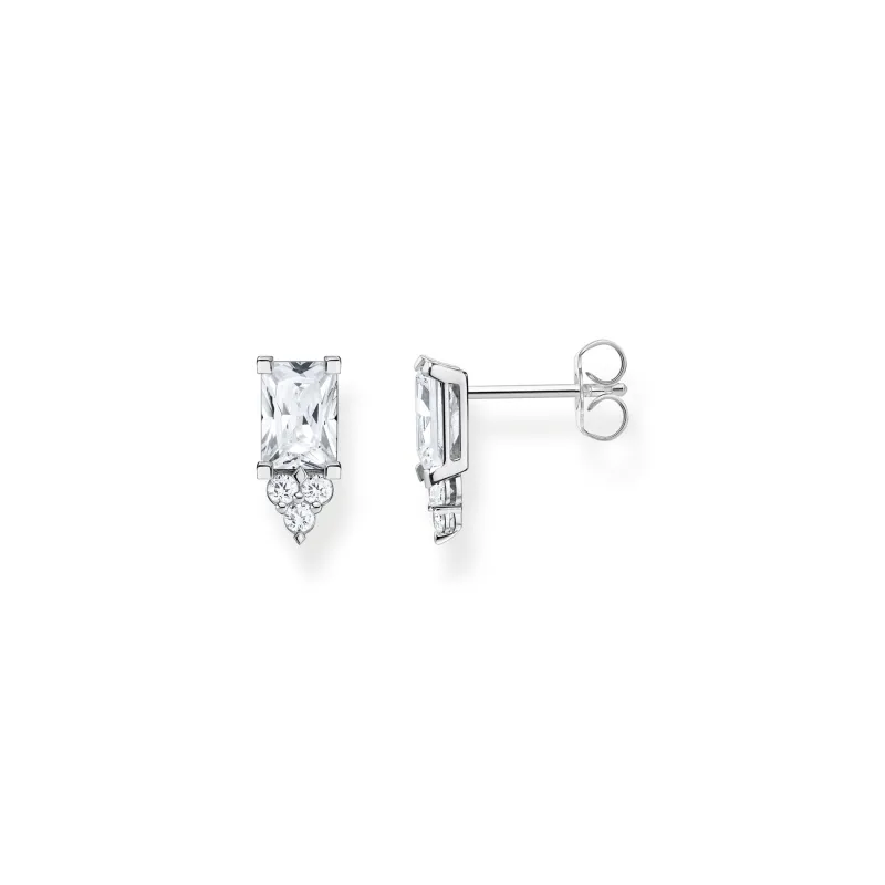 Stiftörhängen vit sten silver – H2173-051-14 (MEGA KAMPANJ)>Thomas Sabo Online
