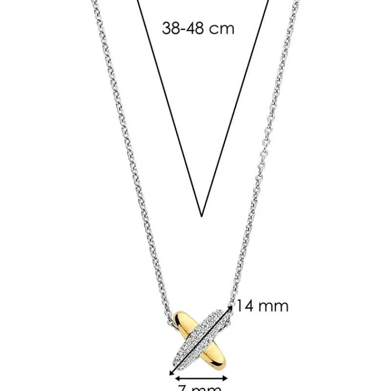 Halsband 34003ZY>Ti Sento New