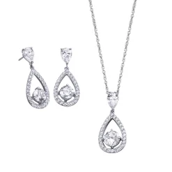 VIDAL & VIDAL SET CZ S60467>Halsband Online
