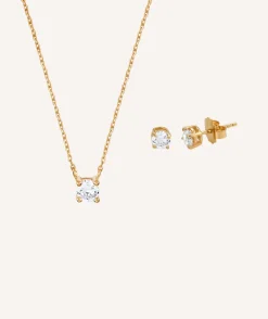 VIDAL & VIDAL SET & Örhängen CZ X7700938>Halsband Clearance