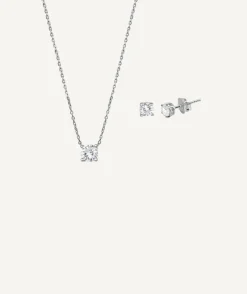 VIDAL & VIDAL SET & Örhängen CZ X6700538>Halsband Best