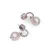 YLVA LI Bertha Baroque Pearl Silver 6122>Örhängen