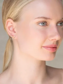 YLVA LI Diamond Pearl Örhängen – Gold 8701>Signature Diamond Collection Discount